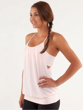 lululemon athletica No limits Built in Bra Tank Top